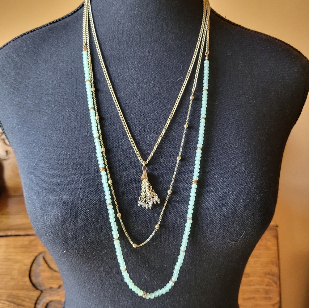 Triple Chain Necklace